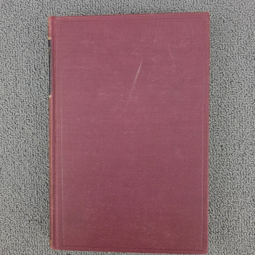 Geology Principles and Processes Book McGraw-Hill Red Vintage 1939 Hardcover OS